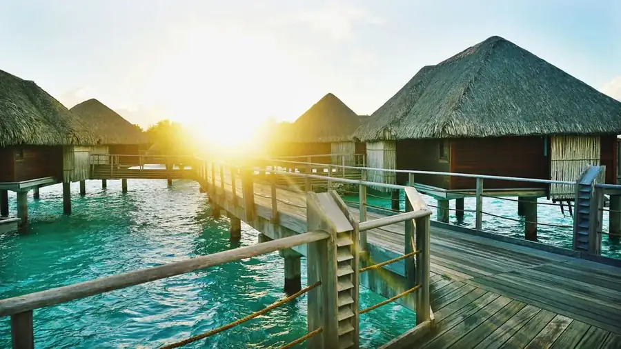 French Polynesia landscape