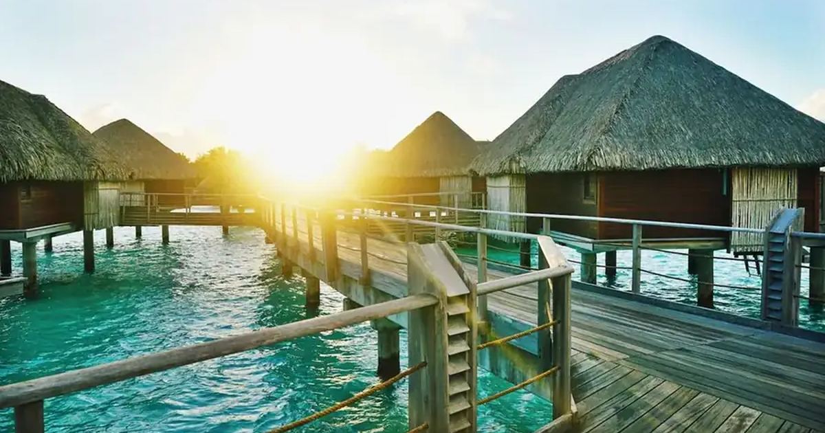 French Polynesia landscape